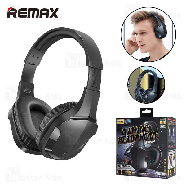 هدفون بلوتوث ریمکس Remax RB-750HB WIRELESS GAMING HEADPHONE